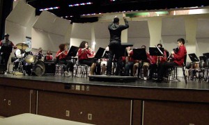 Me Conducting My Concert Band At The Music In The Parks Festival 2014